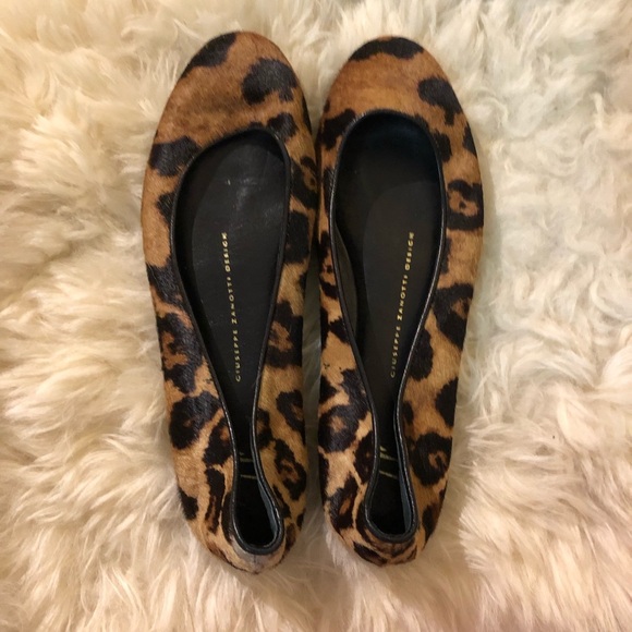 Giuseppe Zanotti Leopard Flats - Picture 4 of 6